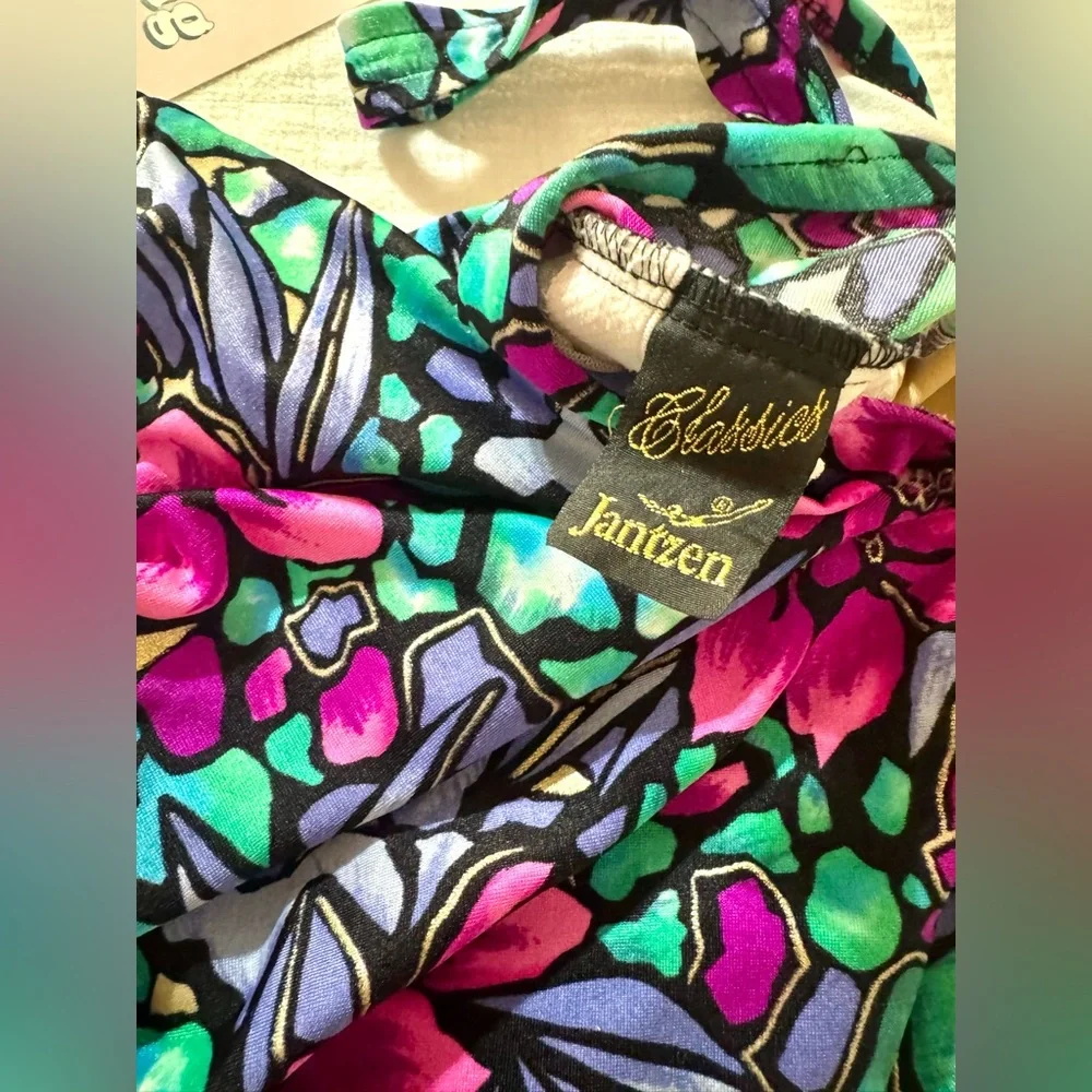 Jantzen Vintage One Piece Swimsuit 🌸✨🌺 - Picture 7 of 8